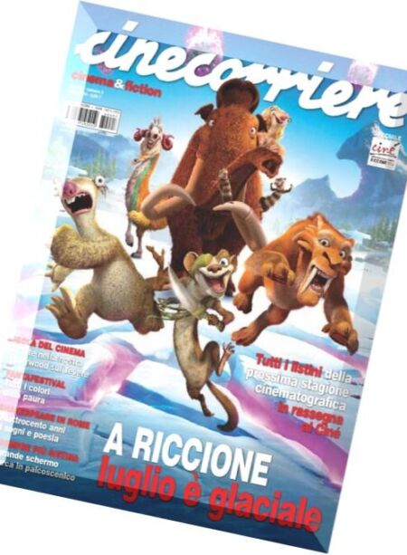 Cinecorriere Cinema & Fiction – Luglio 2016 Cover
