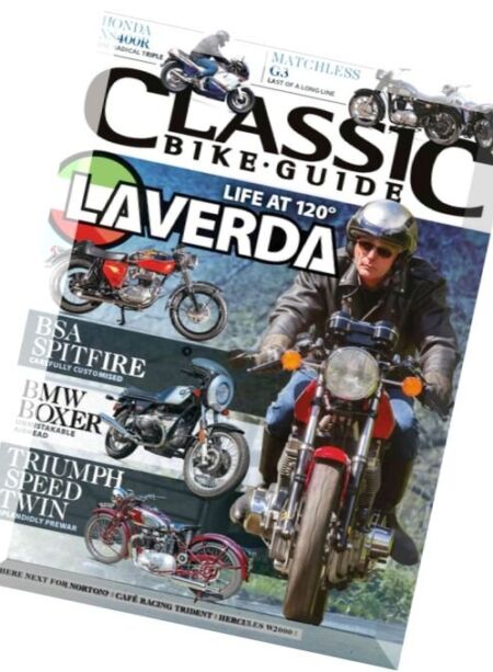 Classic Bike Guide – July 2016 Cover