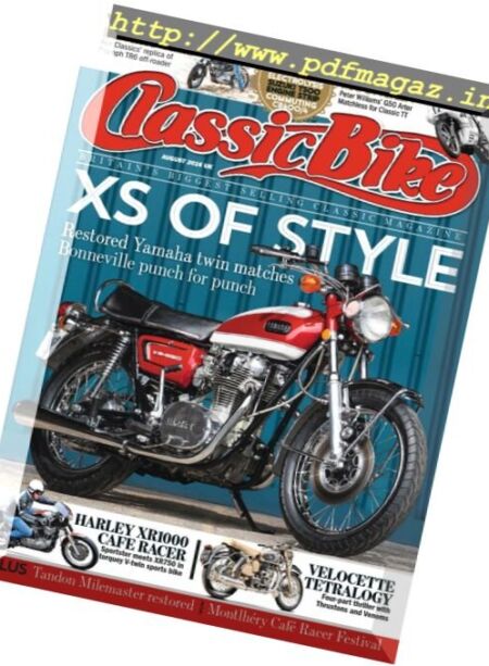 Classic Bike UK – August 2016 Cover