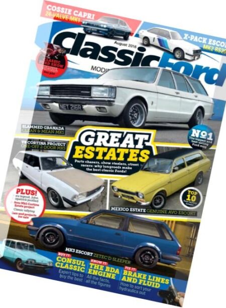 Classic Ford – August 2016 Cover