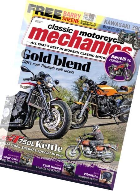 Classic Motorcycle Mechanics – August 2016 Cover