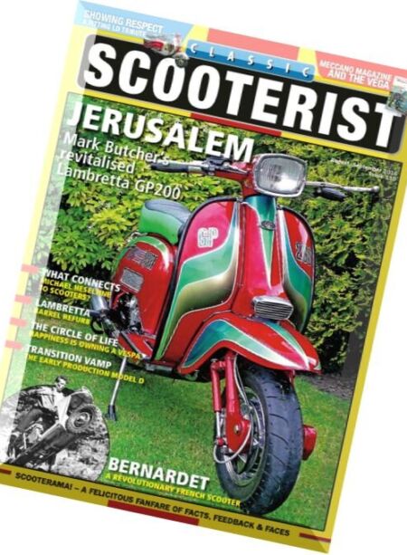 Classic Scooterist – August – September 2016 Cover