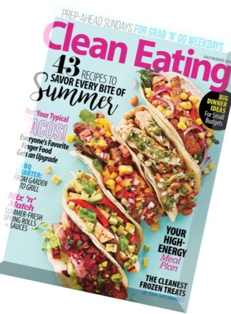 Clean Eating – July-August 2016 Cover