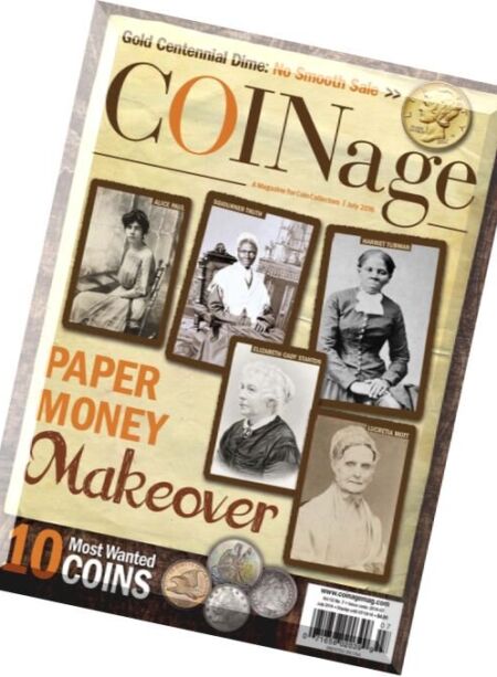 COINage – July 2016 Cover
