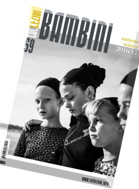 Collezioni Bambini – Autumn-Winter 2016-2017 Cover
