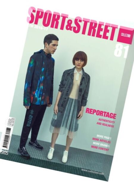 Collezioni Sport & Street – Issue 81, 2016 Cover