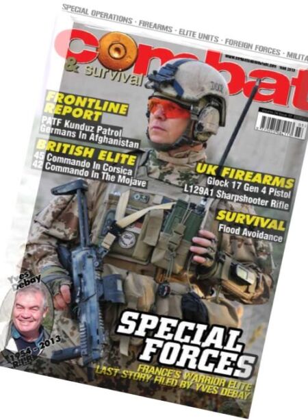 Combat & Survival – March 2013 Cover
