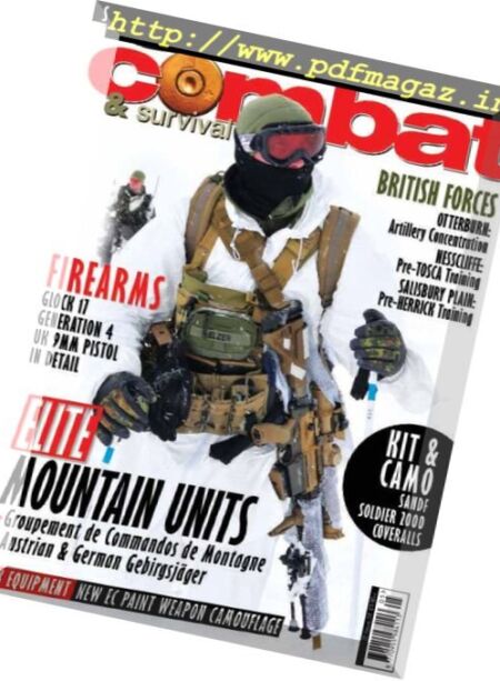 Combat & Survival – May 2013 Cover
