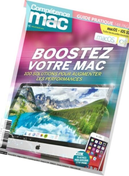 Competence Mac – Juillet-Aout 2016 Cover