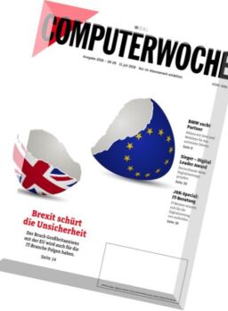 Computerwoche – N 28-29, 11 Juli 2016