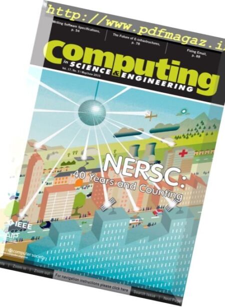 Computing in Science & Engineering – May-June 2015 Cover