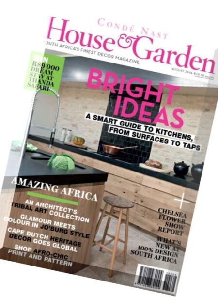 Conde Nast House & Garden – August 2016 Cover