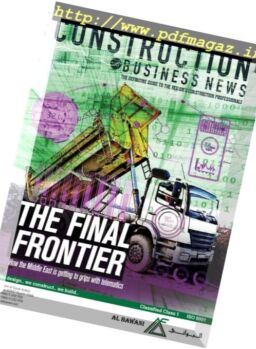 Construction Business News Middle East – August 2016