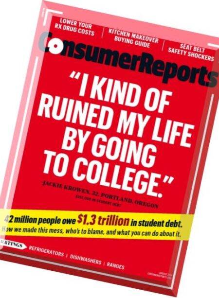 Consumer Reports – August 2016 Cover