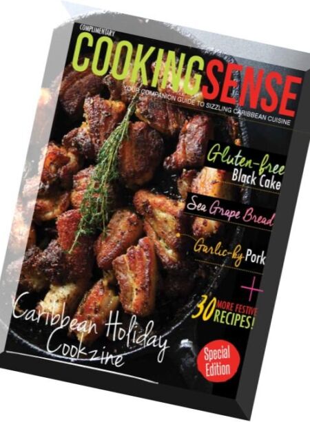 Cooking Sense – December 2015 – February 2016 Cover