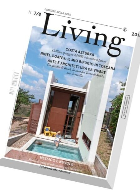 Corriere della Sera Living – Luglio 2016 Cover