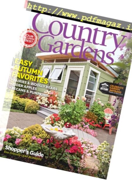 Country Gardens – Fall 2016 Cover