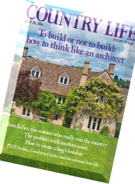 Country Life UK – 20 July 2016 Cover