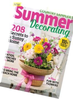 Country Sampler’s – Summer Decorating – May 2016