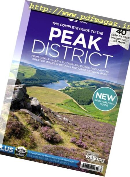 Country Walking – The Complete Guide to the Peak Distric 2016 Cover