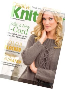 Creative Knitting – Autumn 2016