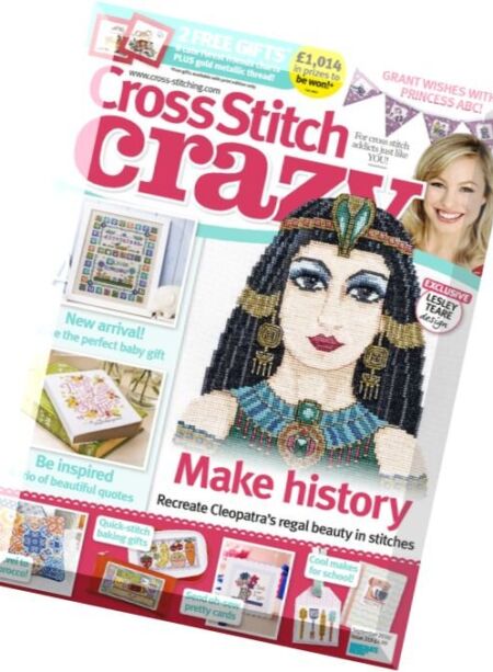 Cross Stitch Crazy – September 2016 Cover