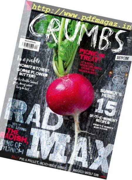 Crumbs Devon – July 2016 Cover