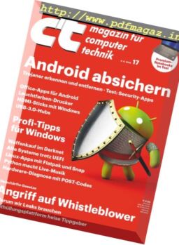 c’t – N 17, 6 August 2016