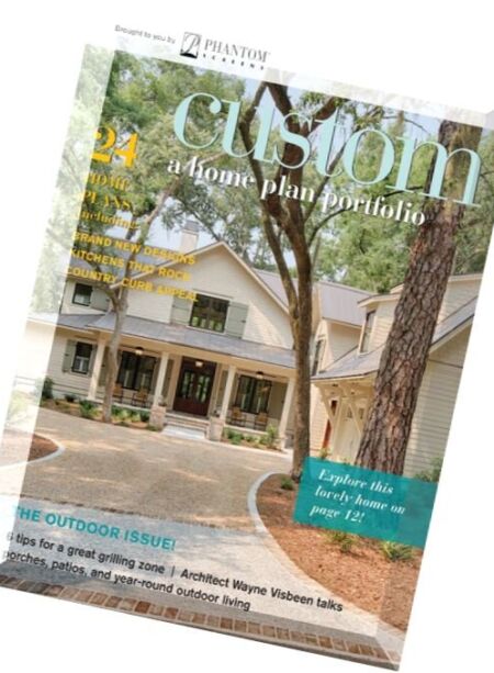 Custom A Home Plan Portfolio, Issue CDE03 Cover