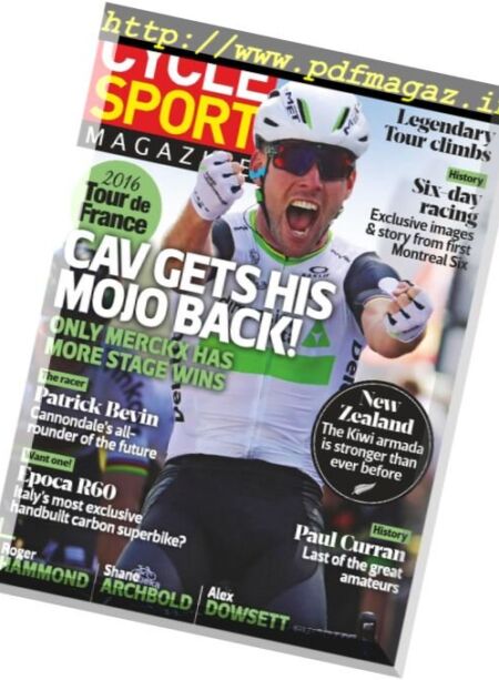 Cycle Sport – September 2016 Cover