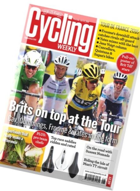 Cycling Weekly – 14 July 2016 Cover