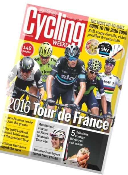 Cycling Weekly – 23 June 2016 Cover