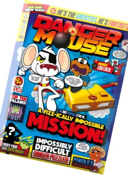 Danger Mouse – Issue 1, 2016 Cover