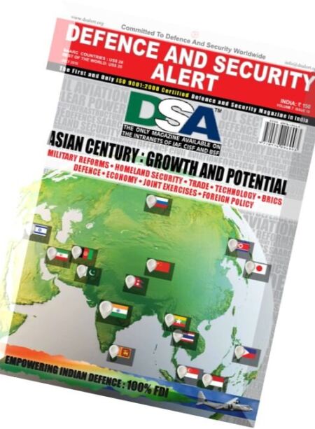 Defence and Security Alert – July 2016 Cover