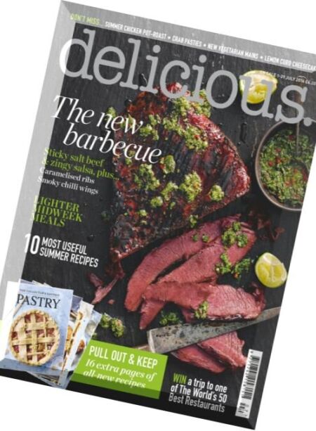 delicious UK – July 2016 Cover
