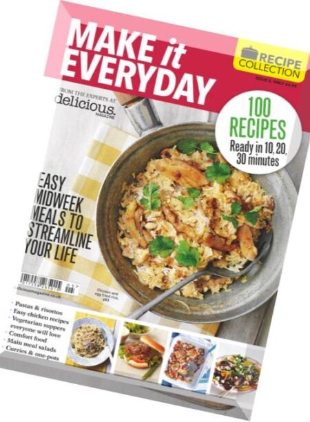 delicious UK – Recipe Collection – Issue 5 2016 Cover