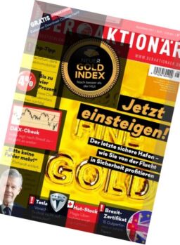 Der Aktionar – 6 Juni 2016