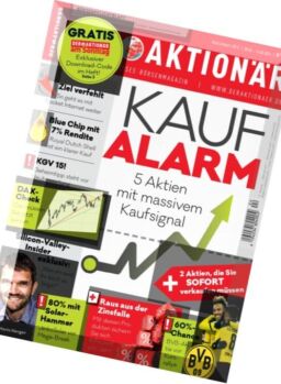 Der Aktionar – 8 Juni 2016