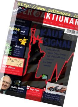 Der Aktionar – N 30, 20 Juni 2016