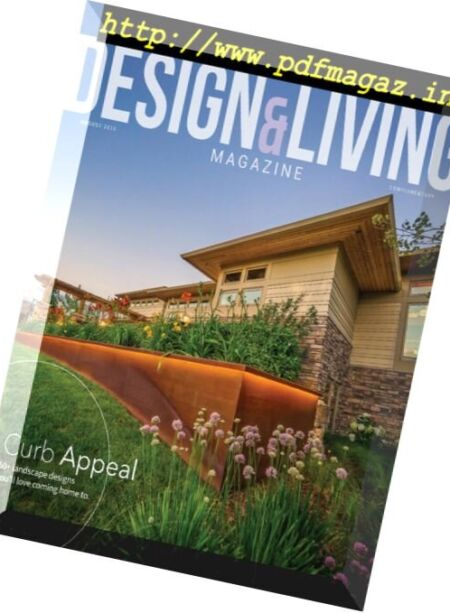 Design & Living – August 2016 Cover