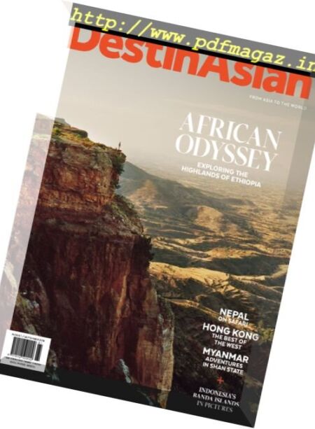 DestinAsian – August-September 2016 Cover