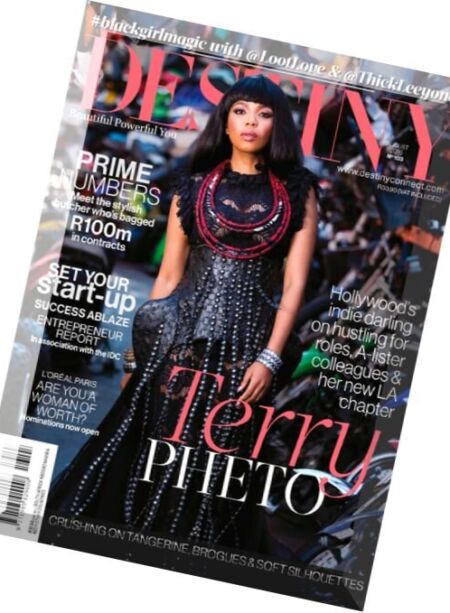 Destiny – August 2016 Cover
