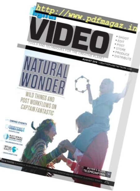 Digital Video – August 2016 Cover