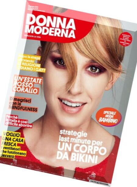 Donna Moderna – 28 Giugno 2016 Cover