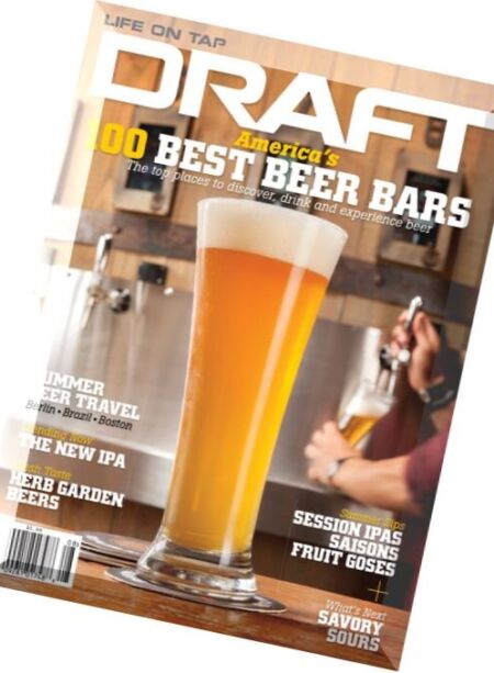 DRAFT Magazine – July-August 2016 Cover