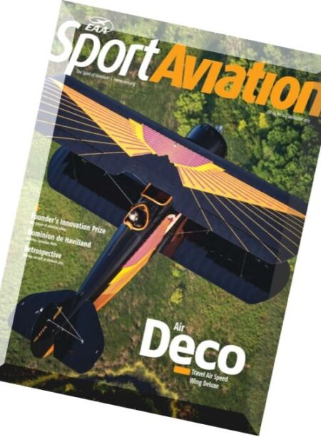 EAA Sport Aviation – December 2015 Cover