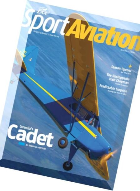 EAA Sport Aviation – July 2016 Cover