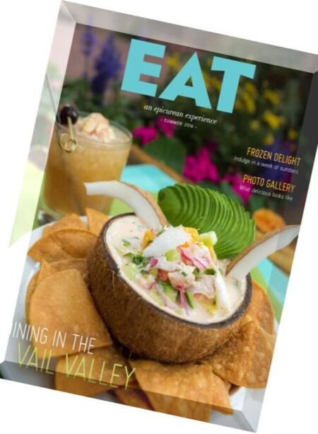 Eat Magazine – Summer 2016 Cover