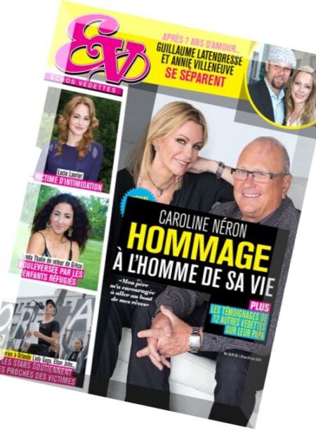 Echos Vedettes – 18 au 24 Juin 2016 Cover