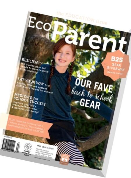 EcoParent – Fall 2016 Cover